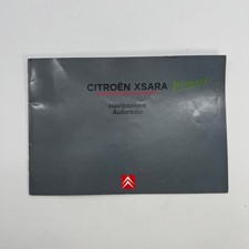 LIBRETTO DI NAVIGAZIONE AUTORADIO CITROEN XSARA PICASSO 2003 ITALIANO ORIGINALE