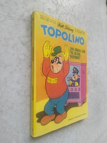 Topolino libretto 1255 - libretto, n.1255