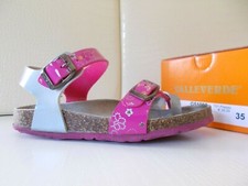 Sandali Valleverde n.35 bambina G51896 Rosso Porpora/Grigio metal €39 