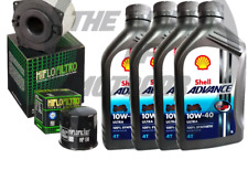 KIT TAGLIANDO SUZUKI GSX F 750 1989 1990 2006 SHELL ULTRA 10W40 FILTRO ARIA OLIO