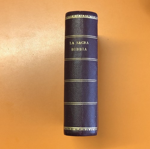 Sacra bibbia antico - sacra, e
