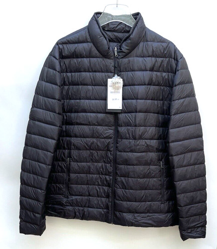Giacca puffer leggera nera - puffer,
