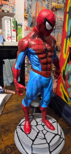 Spider man statua scala 3 - statua,