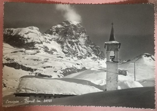 Cervinia breuil 1955 albergo - cervinia,