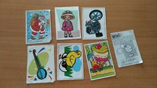 18 adesivi Panini stickers e mini stickers  1987 - vintage anni 80