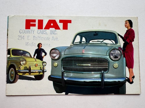 Brochure vendita auto fiat - brochure,