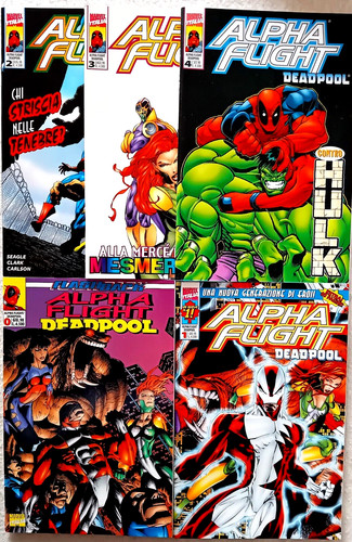 Alpha flight deadpool 0 4 - deadpool, 0/4