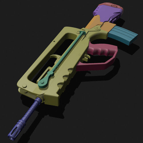 Elica fucile famas - fucile,