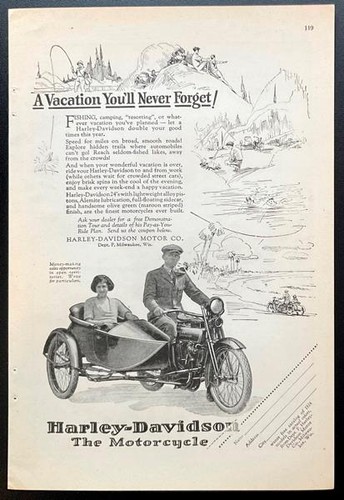Harley davidson 1924 con - 1924,