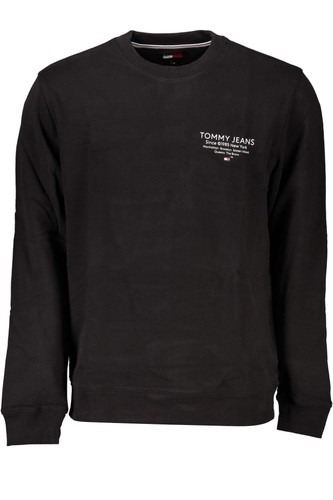 Felpa tommy hilfiger nero - felpa,