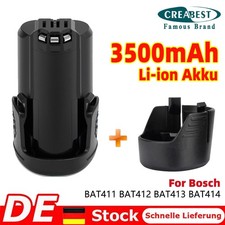 Batteria per Bosch 3500 mAh 10,8 V Li-ion BAT411 BAT412 BAT414 GSR GSB GSA 10,8 V-LI