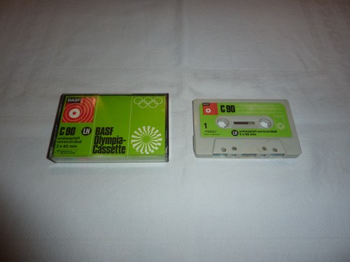 Vintage audio tape basf - tape,