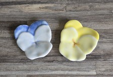 Piatti Pansy Vintage Blu e