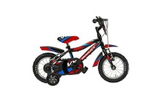 Bici BEMMEX VORTEX  12"  Bimbo - Bambino  Nero - Rosso - Blu