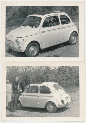 Uomo guida classica fiat 500 - fiat,