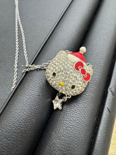Collana con ciondolo - , cristallo