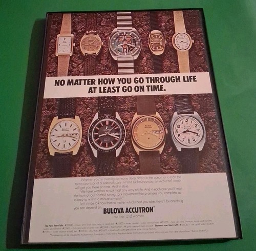 Pubblicità bulova accutron - pubblicità,