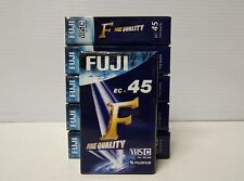 6 VIDEOCASSETTE VERGINI VHS-C FUJI FUJIFILM EC-45 VHSC VHS C EC - 45 NUOVE!!!