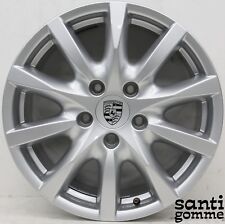4 CERCHI IN LEGA PORSCHE CAYENNE 8 X 18 " ORIGINALI 7P5601025 USATI SILVER