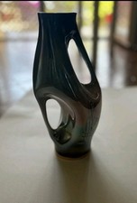 VASO CERAMICA A LUSTRO VINTAGE ANNI 50/ 70