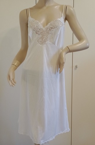 Vintage sottoveste bianco - sottoveste, con