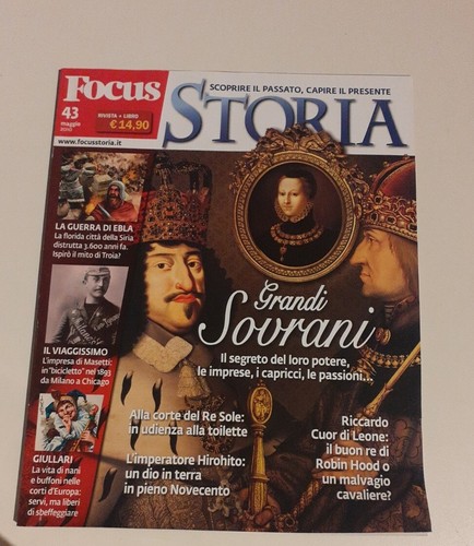 Focus storia maggio - storia, n.