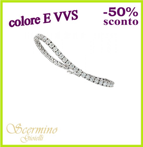 Bracciale tennis oro - bracciale,