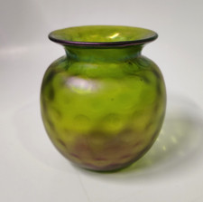 Vaso in vetro Bohemian Loetz