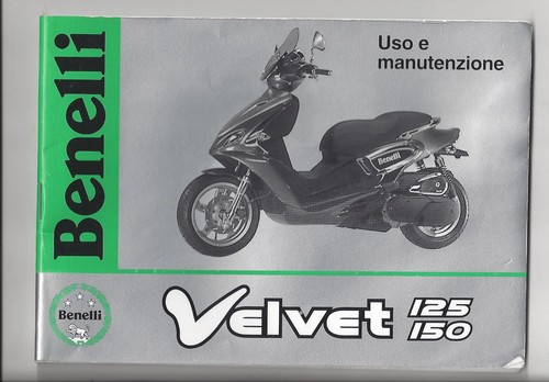 Benelli velvet 125 150 cc - e,