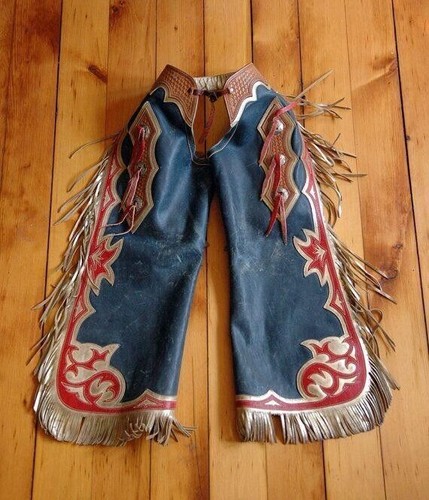 Pantaloni unisex western - , in