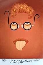 Franco Fortunato - Serigrafia originale numerata e firmata