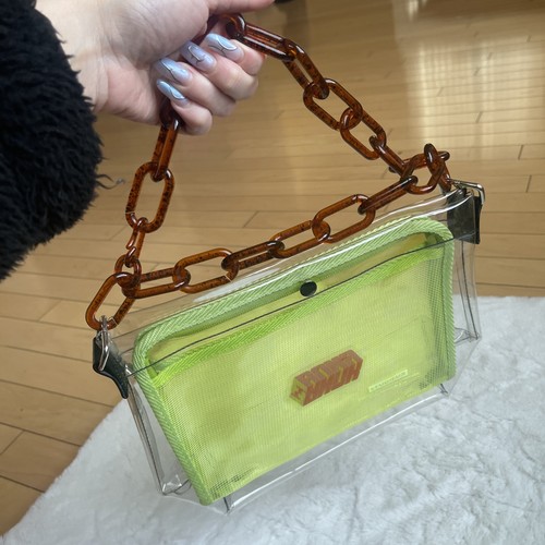 Borsa borsetta pvc trasparente