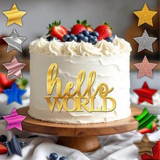 Charm torta acrilico festa