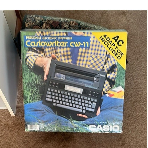 Casio casiowriter 11 - casio,