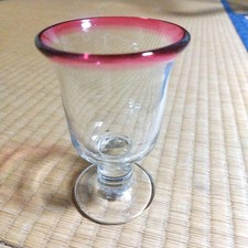 Vetro retrò Showa con bordo