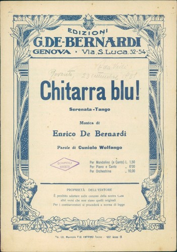 Spartito musicale chitarra - spartito,
