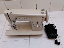 MACCHINA DA CUCIRE ELETTRICA SINGER 239 COMPLETA DI MOTORE E PEDALE REOSTATO