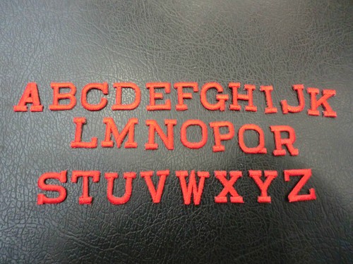 Lettere termoadesive - lettere,