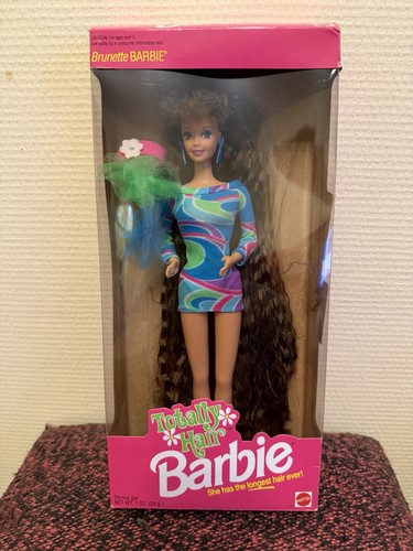 Barbie totally hair brunette