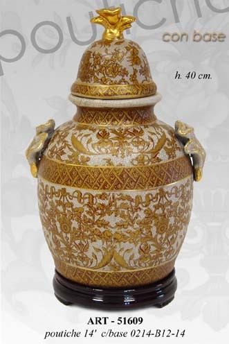 Vaso cinese poutiche base - vaso,