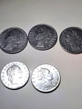 5 MONETE:  3 DA 100- 2 DA 50