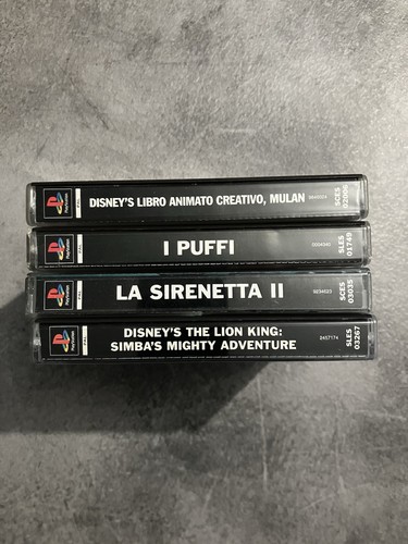 Lotto giochi ps1 disney la - giochi,