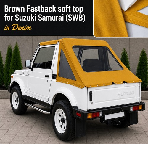 Suzuki samurai sierra fastback - suzuki,