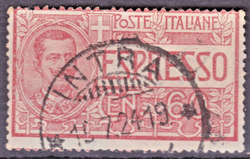 Timbre 1922 italie pour - timbre,
