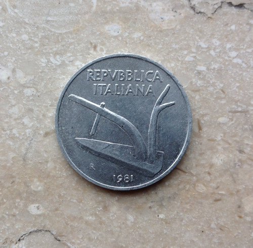 Lire 1981 italia - 1981, spighe