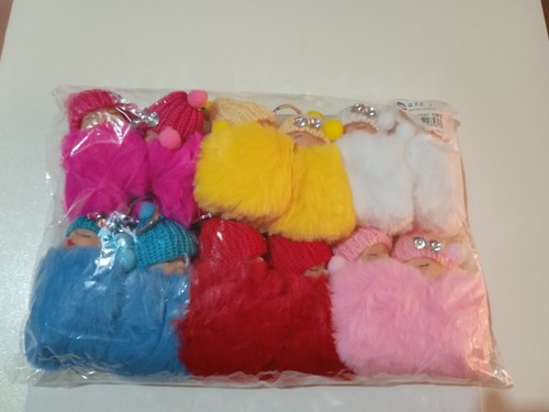 Lotto bamboline multicolore - bamboline,