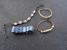 lotto 4 bracciali conchiglie