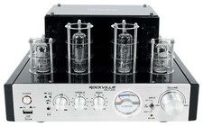 Rockville BluTube Amplificatore valvolare ricevitore per monitor audio bronzo 1 altoparlanti