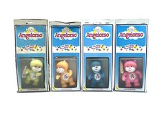 VINTAGE ANNI 80 ANGELORSO  Serie 4x ORSO LUCA CARE BEARS ORSETTO Nuovi# QP