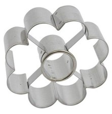 ITALO OTTINETTI TAGLIABISCOTTI FIORE ALLUMINIO CM 8 CANESTRELLO CANESTRELLI